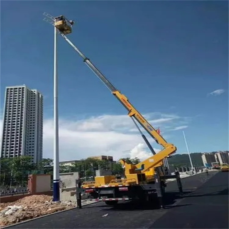 永清县维修路灯的曲臂升降车出租